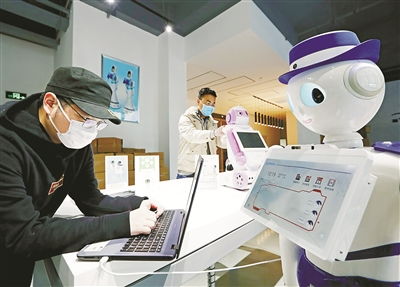 宁波市经济和信息化局 媒体聚焦 机器人助战 疫